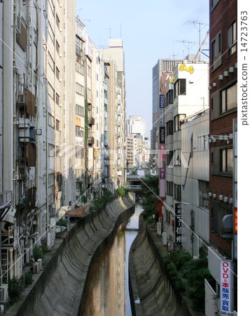 Shibuya Building and Shibuya River Shibuya Building and Shibuya River 14723763