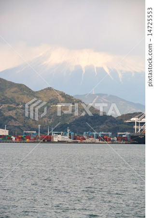 Fuji Shimizu Port of early spring 14725553