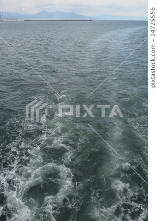 Shimizu Port of early spring 14725556