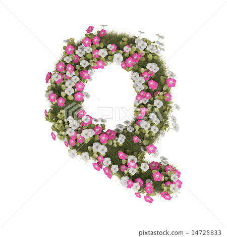 Alphabet of morning glory Alphabet of morning glory 14725833