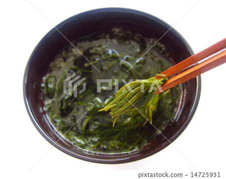 Naga (seaweed) delicious miso soup 14725931