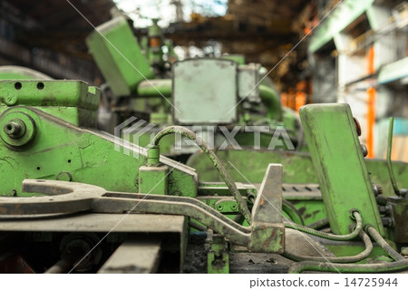 Industrial machine in the factory Industrial machine in the factory 14725944