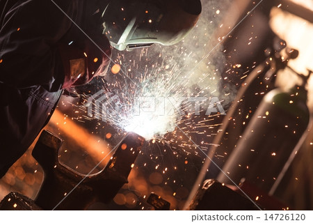 Electricity distribution hall in metal industry 14726120