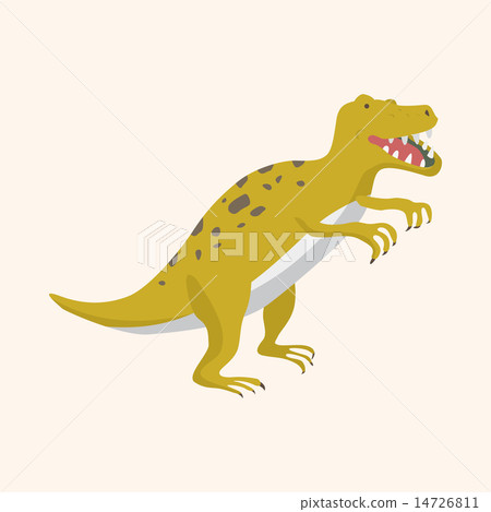 dinosaur cartoon theme elements vector,eps 14726811