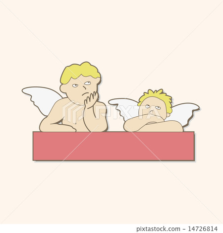 angel theme elements vector,eps angel theme elements vector,eps 14726814