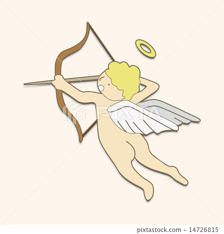 angel theme elements vector,eps 14726815