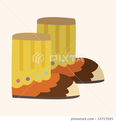 shoe style theme elements vector,eps 14727085