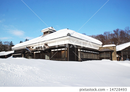 Village of Hokkaido cultivation 14728493