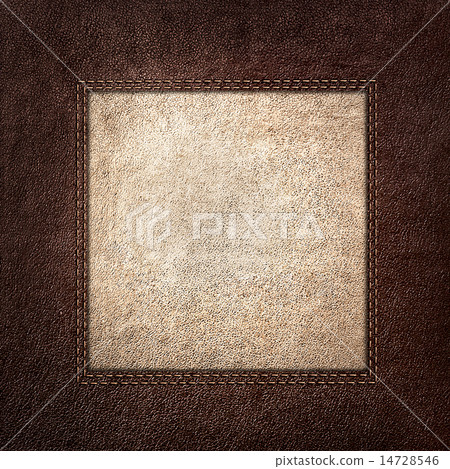 Combined stitched leather background Combined stitched leather background 14728546