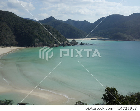 長崎後藤溪島高濱海灘 14729918