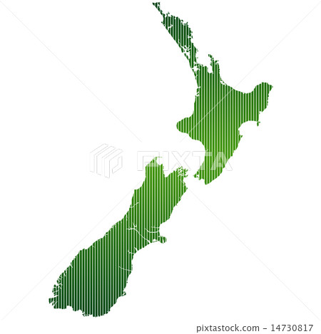 New Zealand map country New Zealand map country 14730817