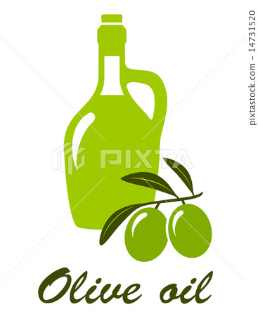 olive oil sign 14731520