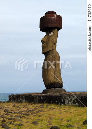 智利復活節島Ah Koterik的moai 14732410