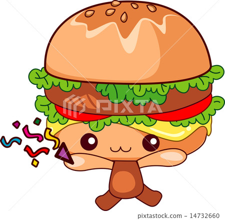 Cute hamburger 14732660
