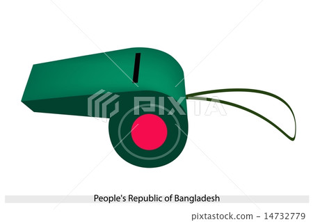 Red Disc on Green Color of Afghanistan Whistle Red Disc on Green Color of Afghanistan Whistle 14732779