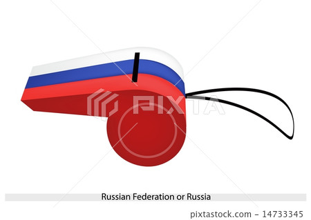 A Whistle of The Russian Federation Flag 14733345