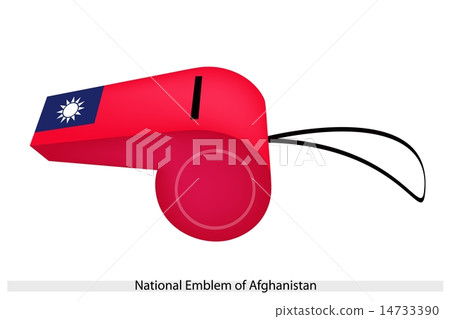 A Whistle of National Emblem of Afghanistan A Whistle of National Emblem of Afghanistan 14733390