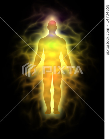Man - energy body - aura 14734659