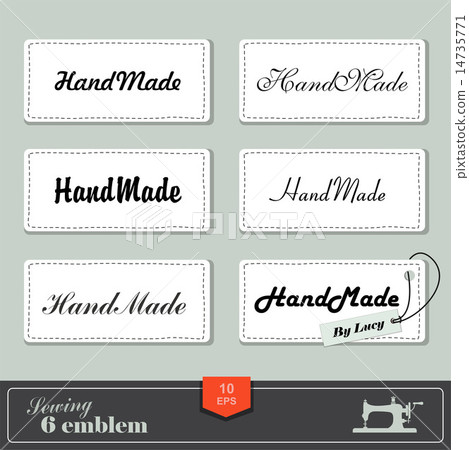 illustration of vintage style sewing and tailor la 14735771