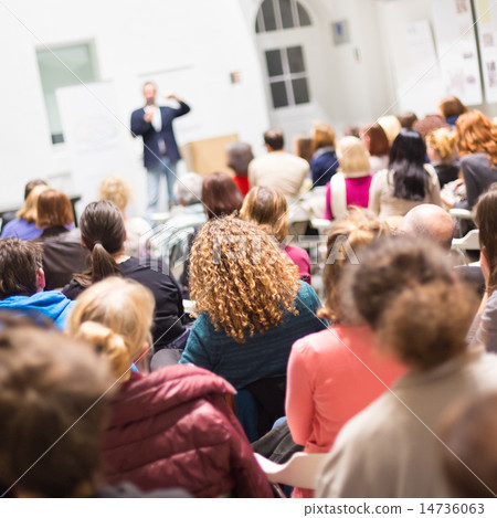 Audience in the lecture hall. Audience in the lecture hall. 14736063