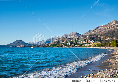 The landscape of the Adriatic coast. Montenegro 14736075