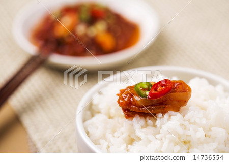 Various Salted Seafood 14736554