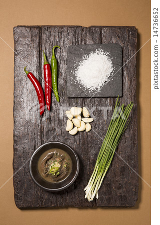 Various Salted Seafood 14736652