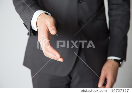 企業男性握手協議 企業男性握手協議 14737537