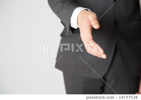 企業男性握手協議 企業男性握手協議 14737538
