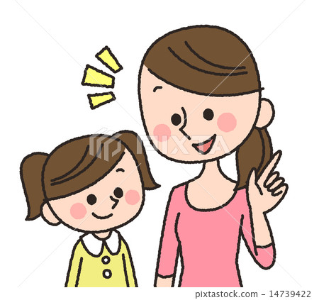 母親和女兒父母和孩子教 14739422