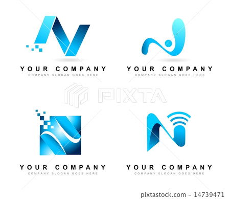 Letter N logo Design 14739471