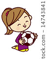 Girls who like football 14743841