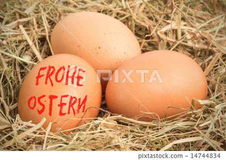 Composite image of frohe ostern Composite image of frohe ostern 14744834