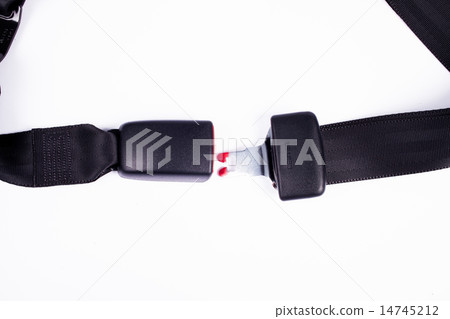 seat belt. All on white background. seat belt. All on white background. 14745212