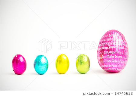 Composite image of happy easter in different languages 14745638