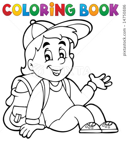Coloring book pupil theme 4 Coloring book pupil theme 4 14750886