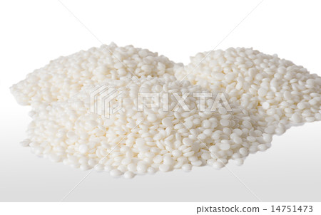White polymer granules 14751473