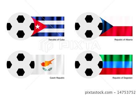 Soccer  Cuba,Albania,Czech Dagestan Flag 14753752