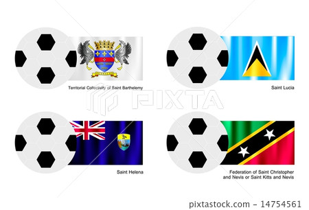 Saint Barthelemy, Saint Lucia, Saint Helena Flag Saint Barthelemy, Saint Lucia, Saint Helena Flag 14754561