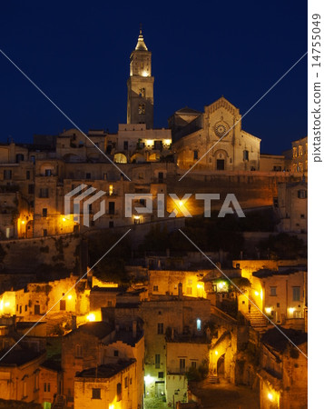 馬泰拉的夜景 14755049