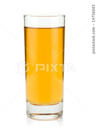 Apple juice in a glass 14756885