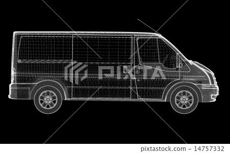 delivery van 14757332