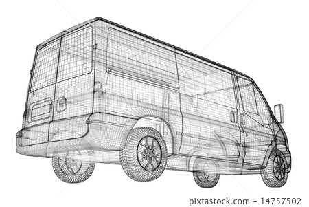 delivery van delivery van 14757502
