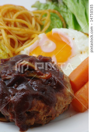 One plate hamburger steam One plate hamburger steam 14758585