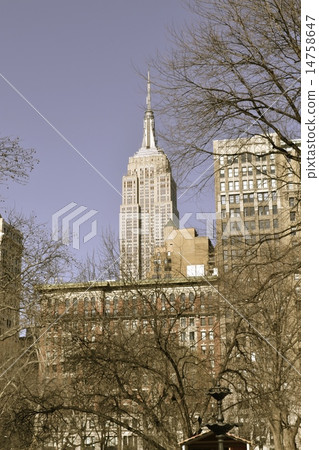 Empire State Building from the Madison Square Park 14758647