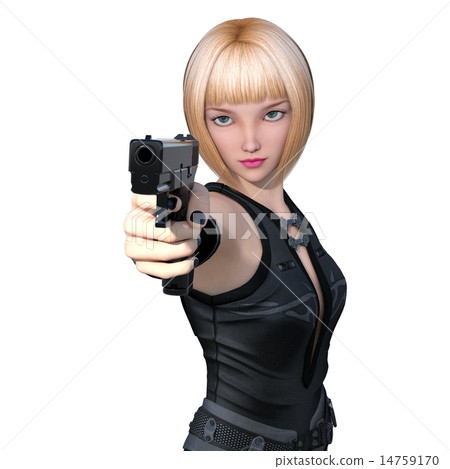 Female fighter 14759170