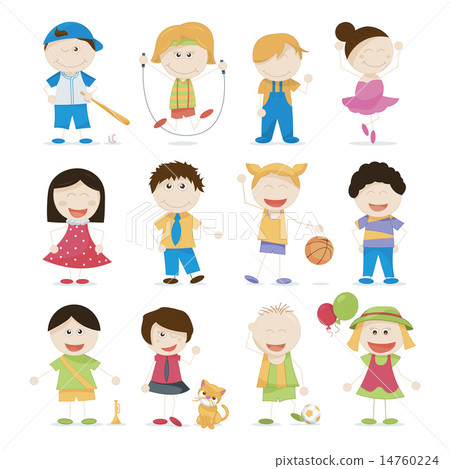 Cute Cartoon Kids Cute Cartoon Kids 14760224