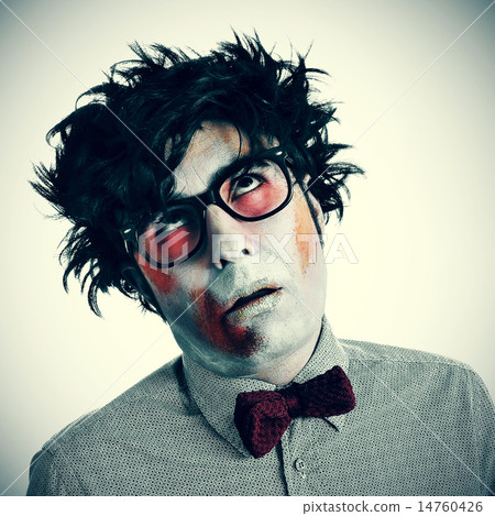 hipster zombie 14760426