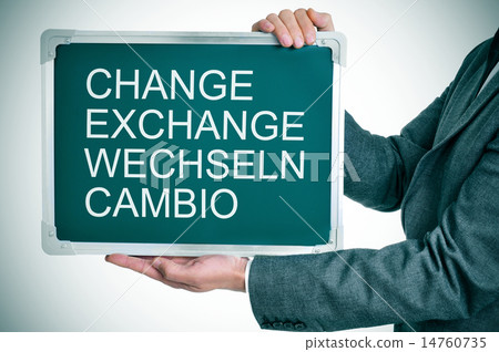 change, exchange, wechseln, cambio 14760735