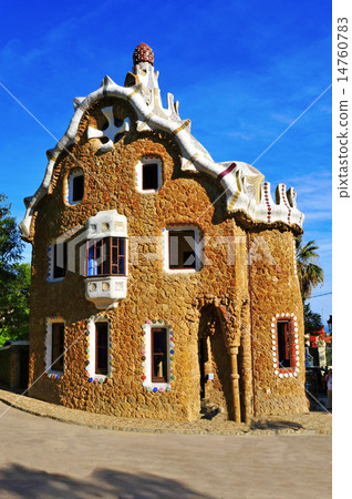 Park Guell in Barcelona, Spain 14760783